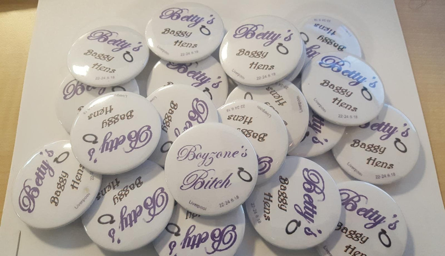Team Bride Badge