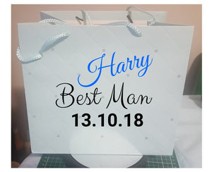 Groom Gift Bag