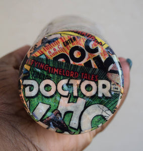 Dr Who Fabric 20oz Tumbler