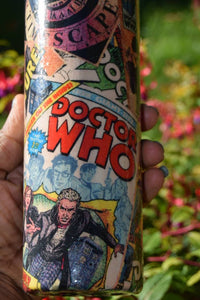 Dr Who Fabric 20oz Tumbler
