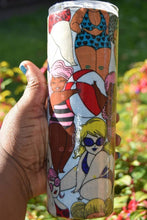 Load image into Gallery viewer, Mamas in Bath Fabric 20oz Tumbler
