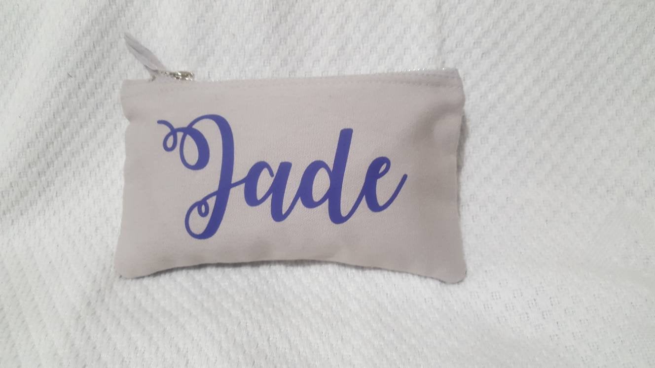 Personalised Make Up Purse