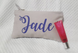 Personalised Make Up Purse