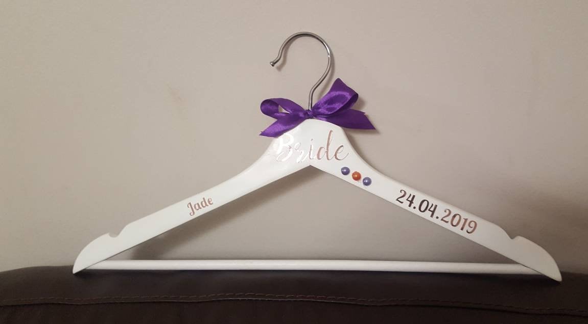 Personalised Adult Wooden Hanger
