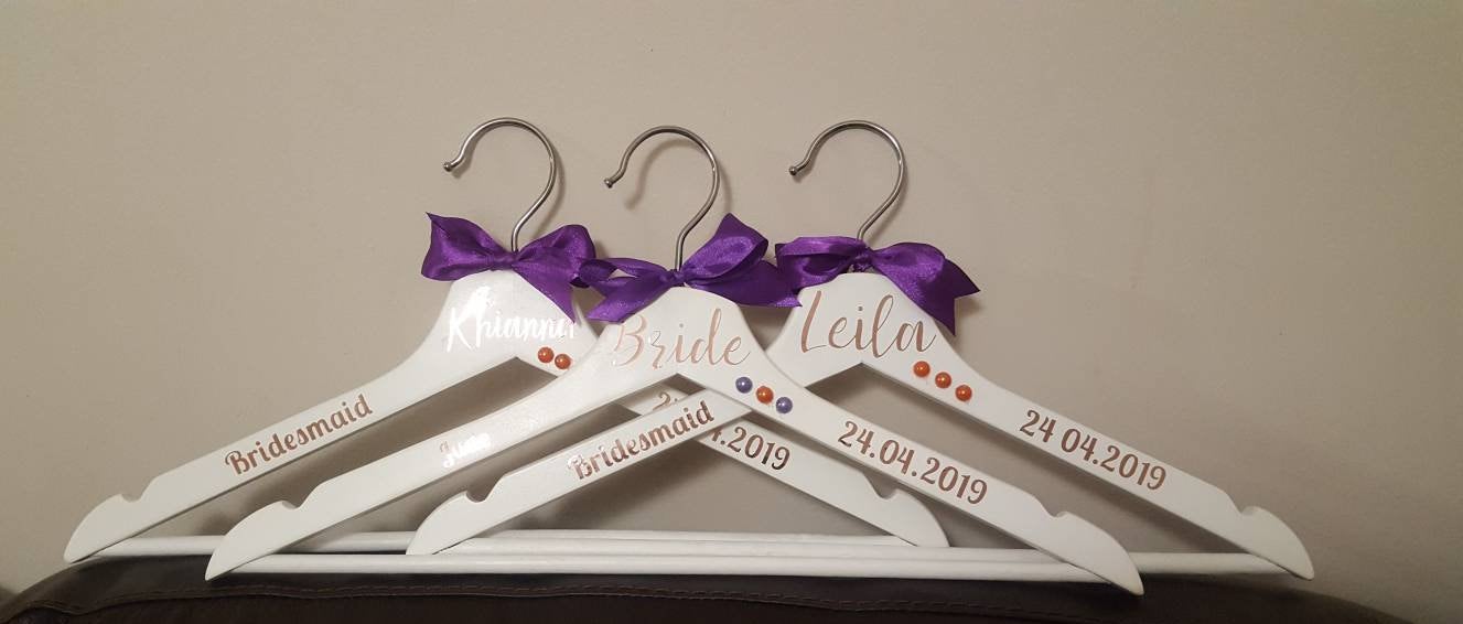 Personalised Adult Wooden Hanger