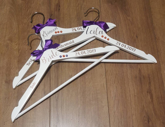 Personalised Adult Wooden Hanger