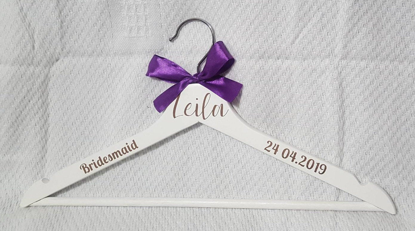 Personalised Adult Wooden Hanger