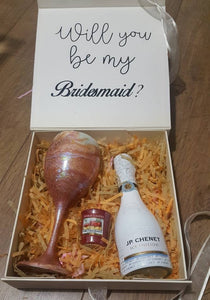 Personalised Bridesmaid Proposal Keepsake Box