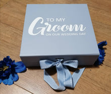 Load image into Gallery viewer, Grooms Wedding Day Gift Box
