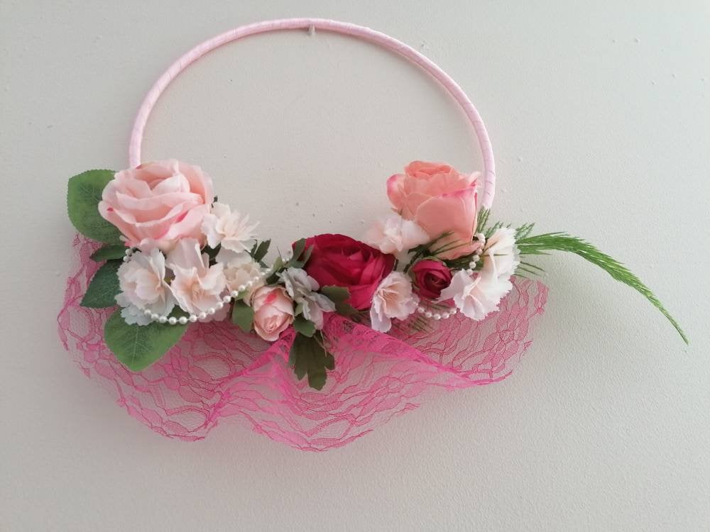Pink Hoop Bouquet