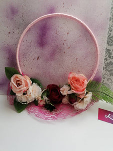 Pink Hoop Bouquet