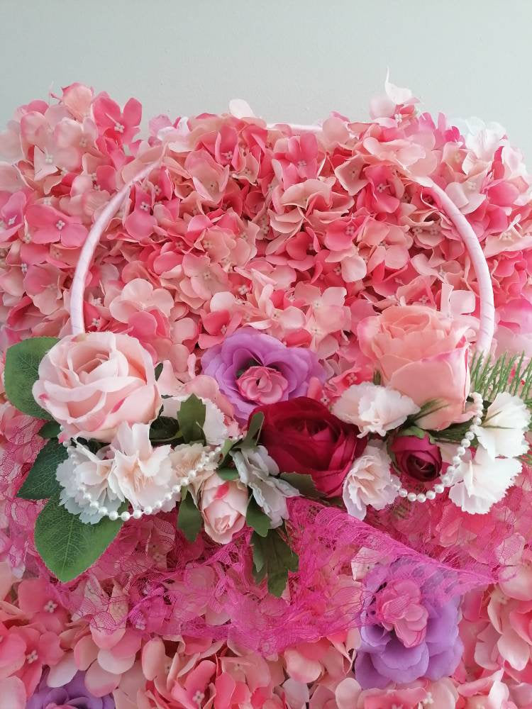 Pink Hoop Bouquet