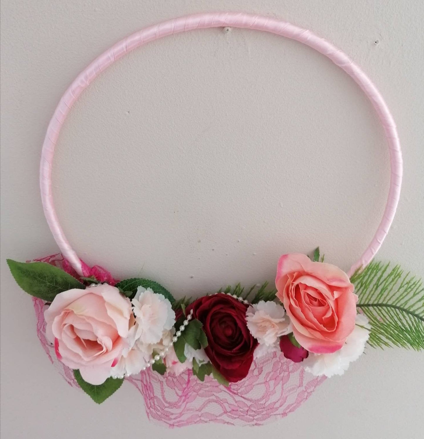 Pink Hoop Bouquet
