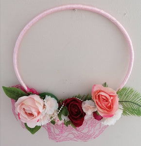 Pink Hoop Bouquet