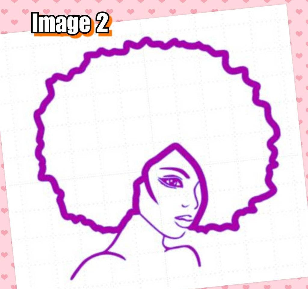 Afro Bling Diamante Mug