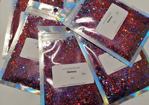 Galaxy holographic chunky glitter mix