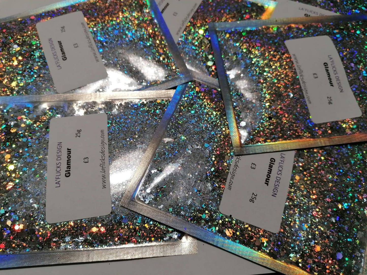 Glamour holographic glitter mix