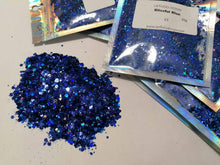 Load image into Gallery viewer, Blissful Blue chunky holographic glitter mix
