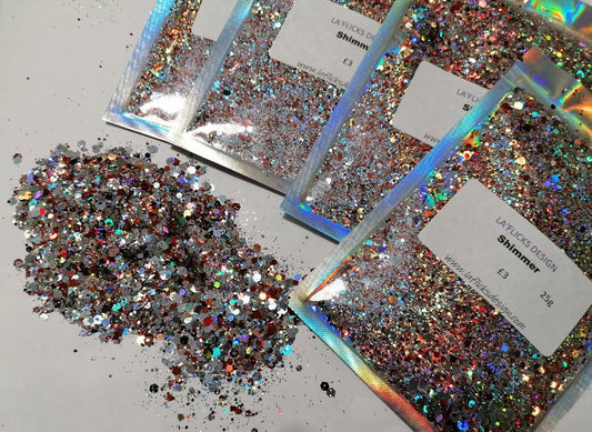 Shimmer chunky glitter mix