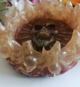Skull decorative dish