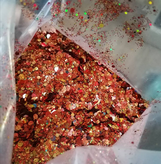 Autumn Mix chunky glitter
