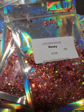 Load image into Gallery viewer, Rosey Rose Gold holographic glitter mix
