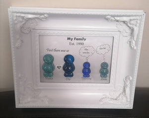 Jelly Baby Personalised Family Gift - Jelly Baby Art