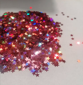 10g Rose Gold Star (Starlight) Holographic glitter