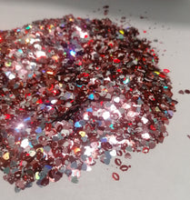 Load image into Gallery viewer, 10g Valentine’s Lips (Love Hearts) glitter mix
