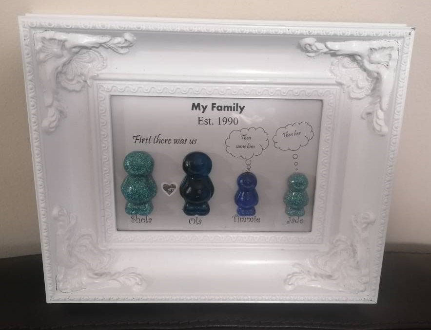 Jelly Baby Personalised Family Gift - Jelly Baby Art