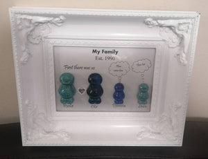 Jelly Baby Personalised Family Gift - Jelly Baby Art