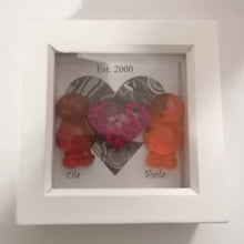 Load image into Gallery viewer, Personalised Jelly Baby Couples Art
