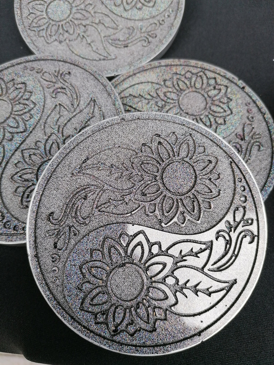 Set of 4 Sunflower Coaster